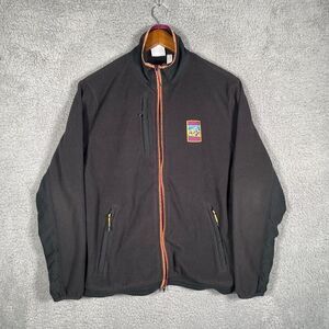 Adidas Adiplore Polar Fleece Track Top Black Jacket GP1113 Men's Size Small